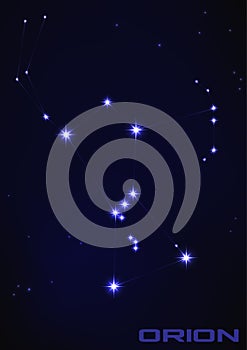 Orion star constellation photo