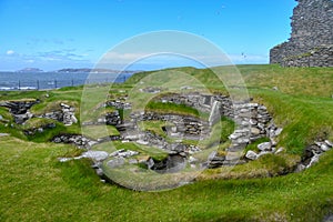 Orkney Islands, Skara Brae. Neolithic Ruins