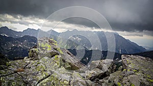 Orla Perc and the low clouds