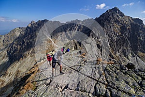 Orla Perc in Tatra Mountains