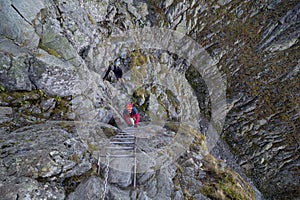 Orla Perc in Tatra Mountains