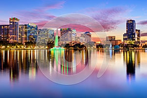 Orlando Florida Skyline photo