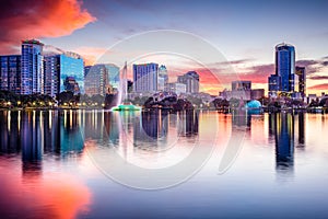 Orlando Florida Skyline photo