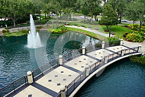 Orlando Orange County Convention Center garden