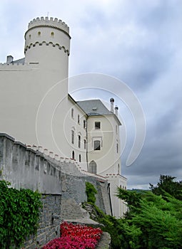 Orlik nad Vltavou castle, South Bohemia, Czech Republic