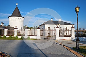 Orlovskaya Tower and Brotherly housing of Tobolsk Kremlin. Tobolsk. Russia