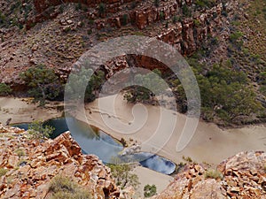 The Ormiston gorge in the Mcdonnell ranges