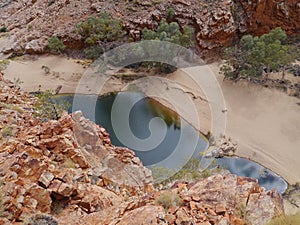 The Ormiston gorge in the Mcdonnell ranges