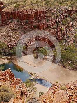 The Ormiston gorge in the Mcdonnell ranges