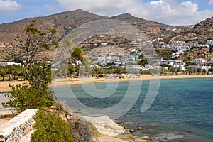 Ormos Beach of Ios Island in Greece