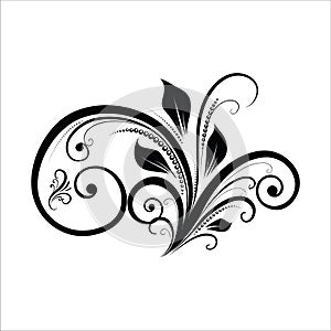 Ornament Floral Vector Ilustration