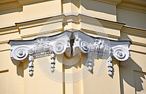 Ornament of the Great Church in Debrecen city, Hungary