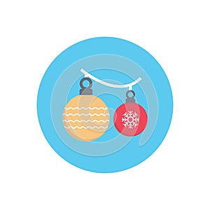 Ornament vector flat color icon