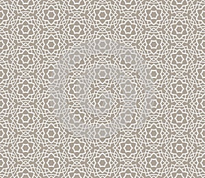 Ornamental Arabic Seamless Pattern