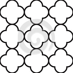 Ornamental arabic seamless pattern