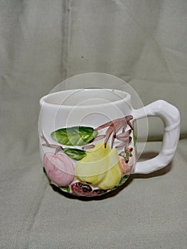 Ornamental ceremic cup