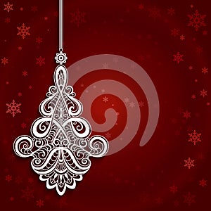 Ornamental Christmas Background