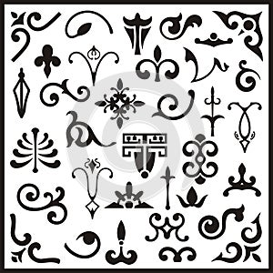 Ornamental design elements