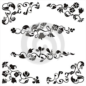 Ornamental frieze designs