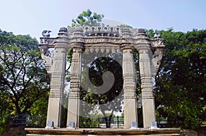 Ornamental gateways to the temple complex, Warangal Fort, Warangal, Telangana photo