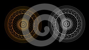 Ornamental Geometric luxury mandala pattern vector design