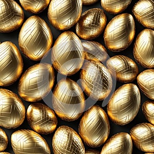 Ornamental golden eggs