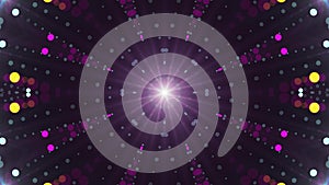 Ornamental lights symmetrical kaleidoscopic psychedelic pattern illustration background New quality holiday native