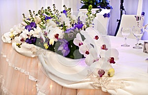 Ornamental orchids for wedding