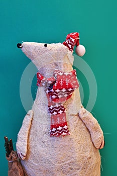 Ornamental polar bear