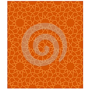 Ornamental seamless loop arabic or islamic geometric pattern tiles.