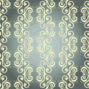 Ornamental seamless pattern