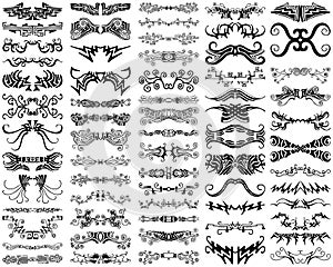 Ornamental Vector Design Elements Collection