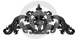 Ornamental Wall Crown Decoration