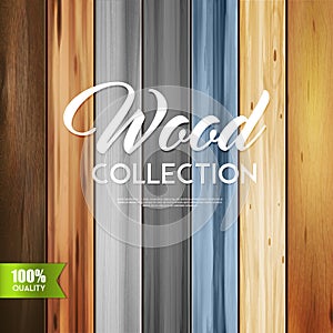 Ornamental Wood Collection Background