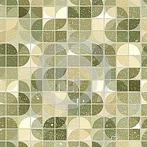 Ornamental worn textile geometric seamless pattern, decorative v