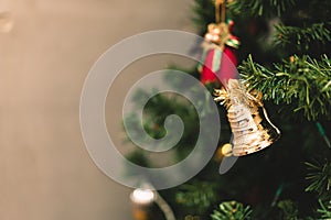 Ornaments for decoration on Christmas tree