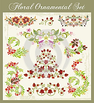 Ornaments in Russian Style