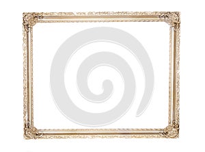 Ornate antique gold gilt frame