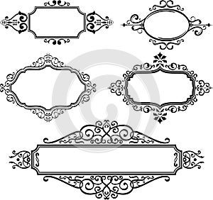 Ornate borders photo