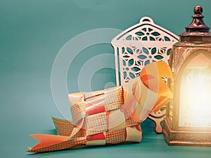 islamic theme. Ramadan and eid decoration background