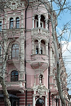 Ornate building in Odesa Ukraine