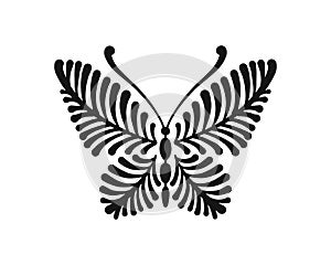 Ornate butterfly for your design