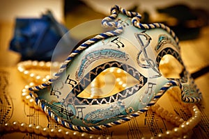 Ornate carnival mask