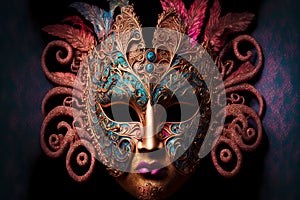 ornate carnival mask