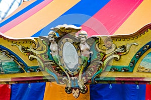 Ornate Carousel at the Navy Pier