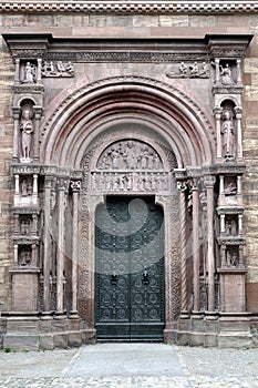 Ornate cathedral door