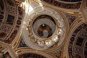 Ornate ceiling