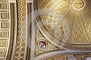 Ornate ceiling