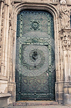 Ornate Church door