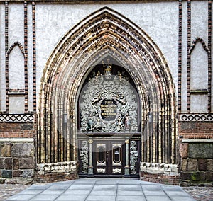 Ornate Church Door